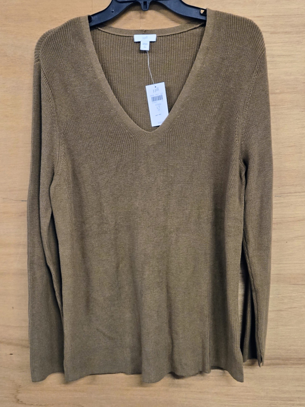 V-Neck Ribbed Sweater - Pink - Picture 5 of 6